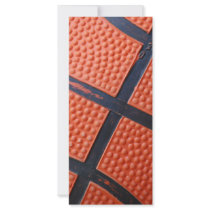 Orange Baseket Ball Rack Cards