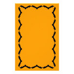 Orange Bat Stationery