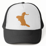 Orange Beaver Hat