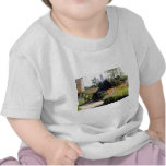 Orange Bell Tower With Border Including Lavender, Shirts