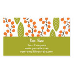 Orange Berries business cards