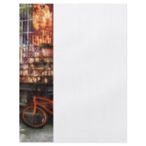 Orange Bicycle by Brownstone Personalized Flyer