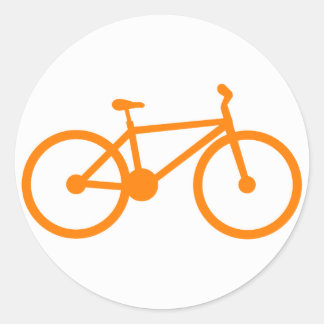 orange bike decals
