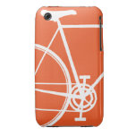 Orange Bicycle iPhone 3 Case