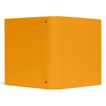 Orange binder