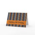Orange & Blue • Birthday Card by ColorScheme Orange & Blue • Birthday Card