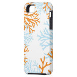Orange & Blue Coral iphone case casemate cases