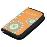 Orange Blue Funky Pinwheel Rickshaw Organizers