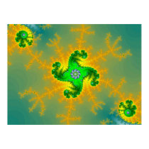 Orange/Blue Julia Talisman (Print)