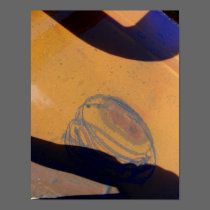 'Orange & Blue Sunshine' Print by JohnPascarelli 'Orange & Blue Sunshine' Print