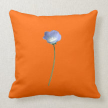 Orange Bluebell MoJo Pillow