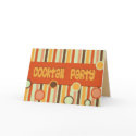 orange brown yellow cocktail party cards by DonnasGreetingCards orange brown yellow cocktail party cards