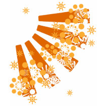 Orange Burst t-shirts by litabug Orange Burst t-shirts