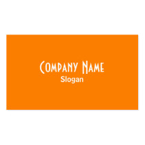 Orange Business Card business cards