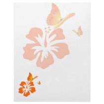 orange butterflies letterhead by mag26s orange butterflies letterhead