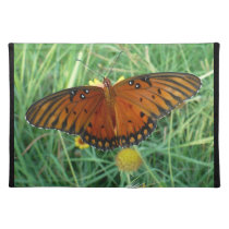 Orange Butterfly American MoJo Placemats