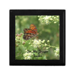 Orange Butterfly Gift Box