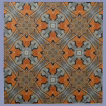 Orange butterfly wing abstract napkins