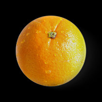 Orange Button 02 by phantompanther Orange Button 02