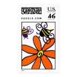 Orange Buzz Detail Stamps