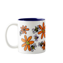 Orange Buzz mugs