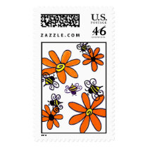 Orange Buzz postage