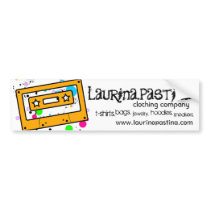 orange cassette bumper sticker bumper stickers by laurinapastina orange cassette bumper sticker bumper stickers