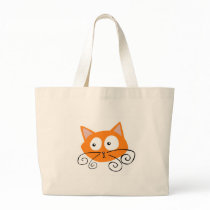 Orange Cat bags