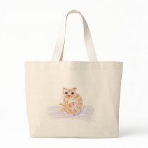 Orange Cat bags by eelkat Orange Cat bags