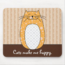 'Orange Cat' Mousepad