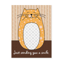 'Orange Cat' Postcard