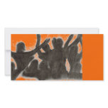 Orange Celebration Photo Card