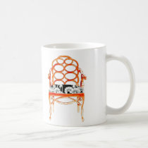 Orange Chair Mug mugs