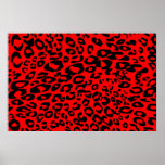 Orange Cheetah Print