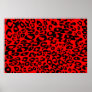 Orange Cheetah Print