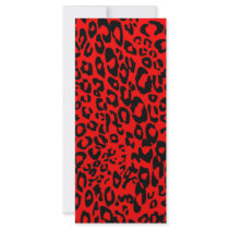 Orange Cheetah Full Color Rack Card