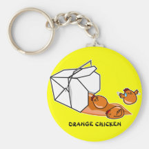 Orange Chicken Escape Keychain