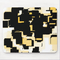 "Orange Chocolate Cake" Geometric Art mousepads by RLMdesignes "Orange Chocolate Cake" Geometric Art mousepads
