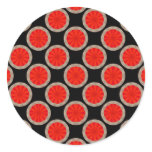 orange circles stickers