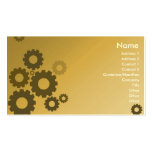 Orange Cogs - Business Business Card