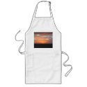 Orange Colored Sky aprons
