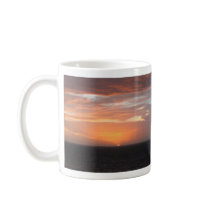 Orange Colored Sky mugs