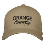 Orange County embroidered cap embroidered hats