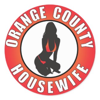 Orange County Housewife sticker