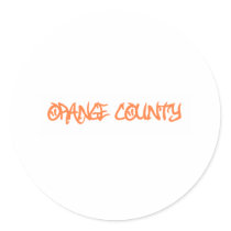 Orange County stickers