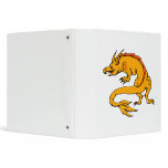 Orange Crawling Dragon binders