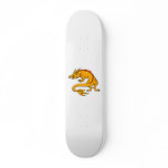 Orange Crawling Dragon Skate Deck