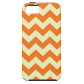 Orange Cream Citrus Chevron ZigZag Stripes Gifts iPhone 5 Covers