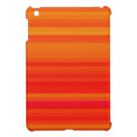 Orange Crush Crazy Stripes iPad Mini Case