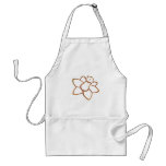 Orange Daffodil aprons